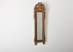 French 19th Century Narrow Giltwood Mirror
