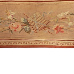 French 19th Century Neo-Classical Empire St. Aubusson Antique Carpet