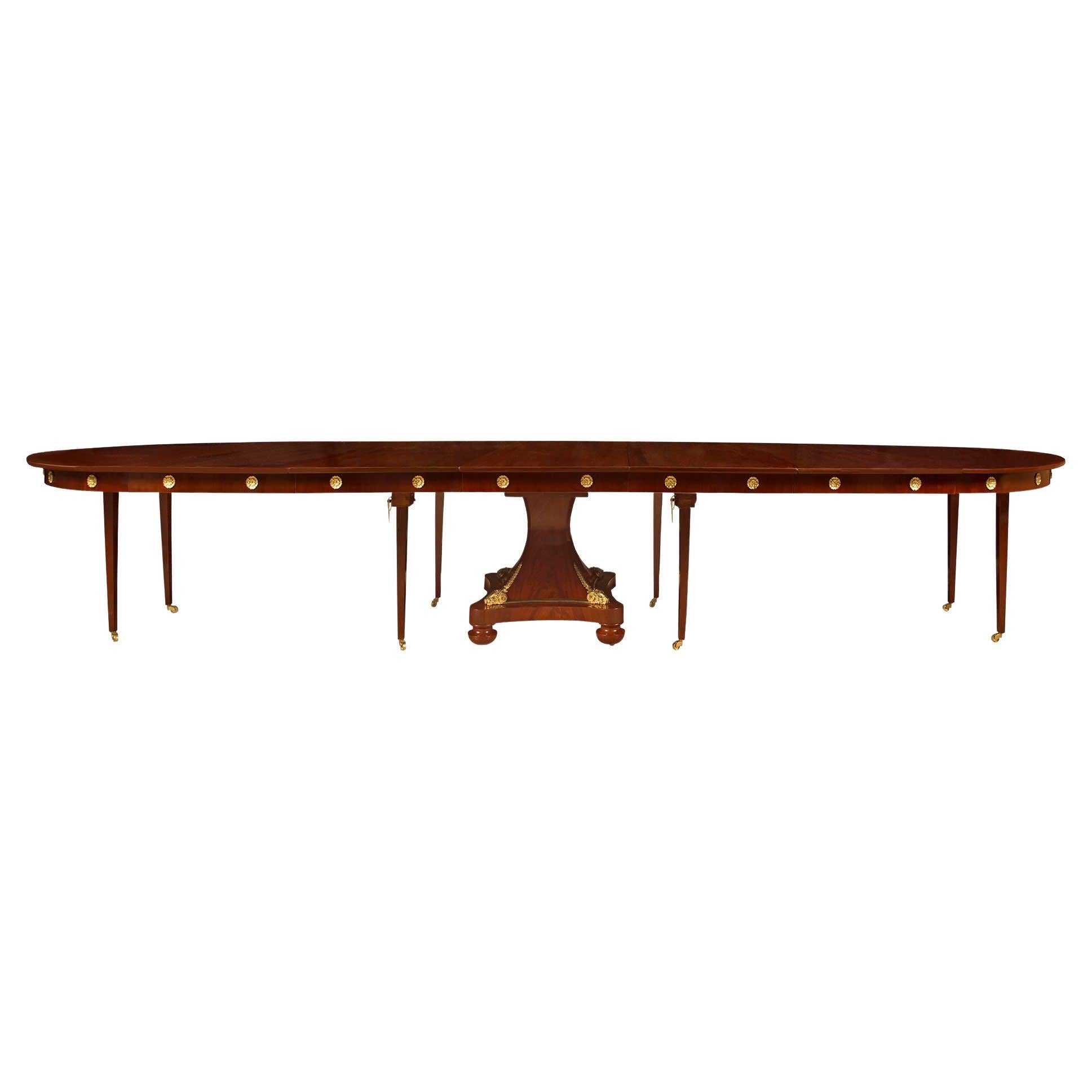 French 19th Century Neoclassical St. Dining Table, Once Owned by Gianni Versace For Sale