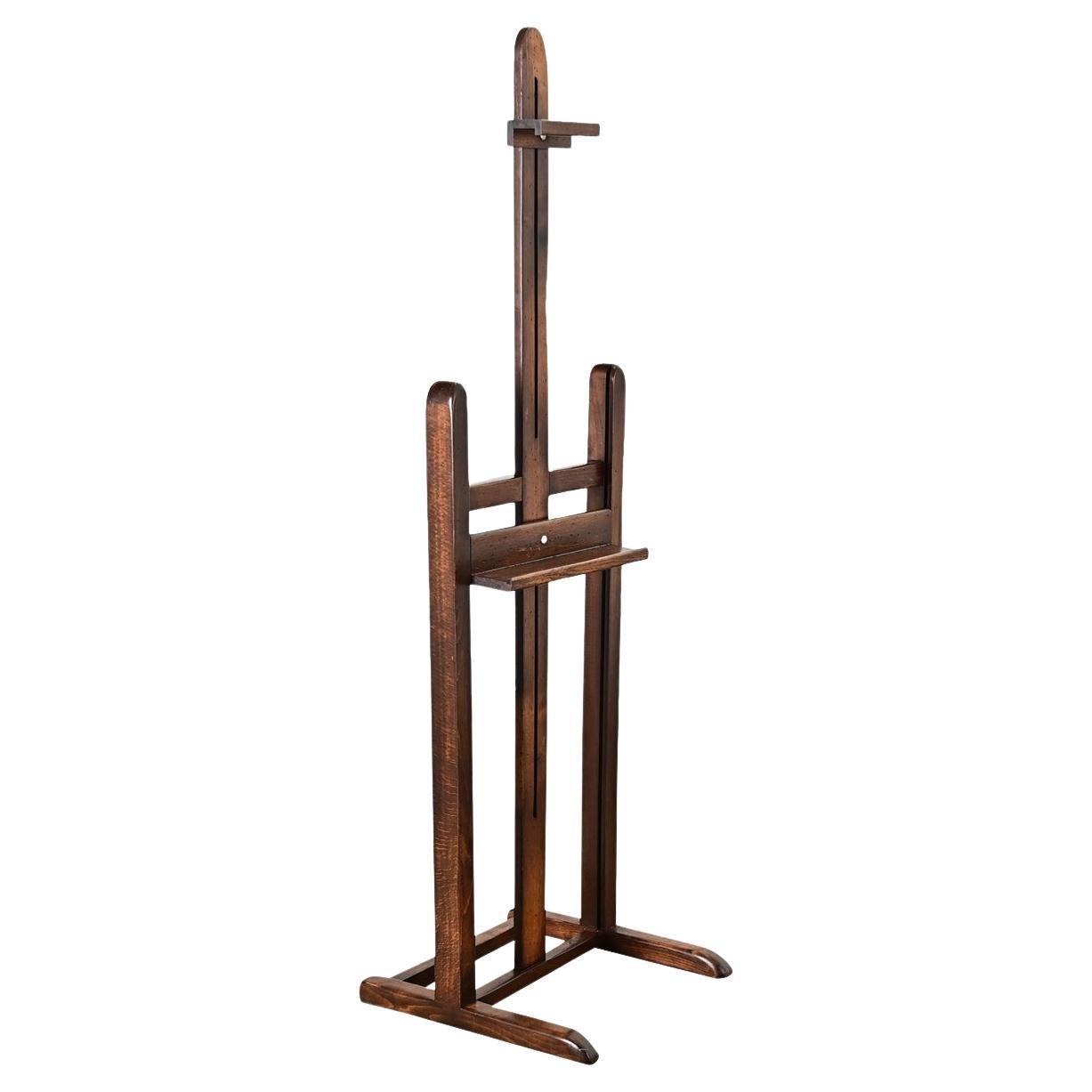 Cavalletto da artista francese in Oak del XIX secolo in vendita
