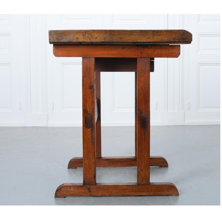 French 19th Century Oak Artist’s Standing Desk For Sale 1