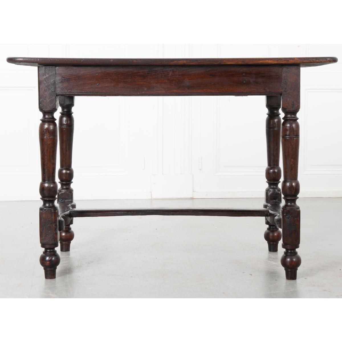 French 19th Century Oak Center Table 2