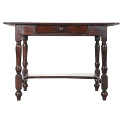 French 19th Century Oak Center Table