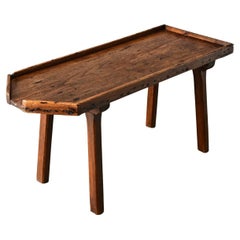French 19th Century Oak Cheesemonger’s Table