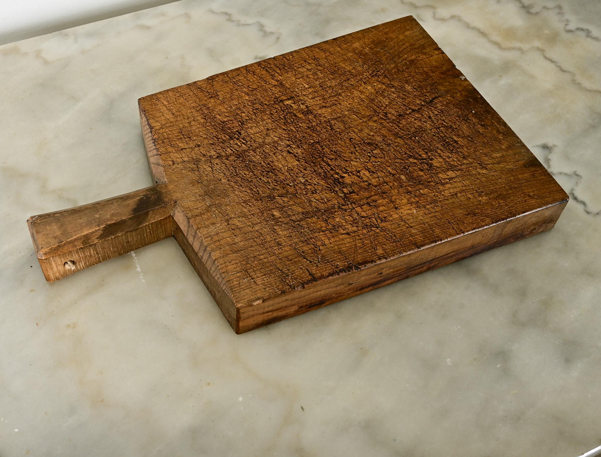 French 19th Century Oak Chopping Block For Sale 3