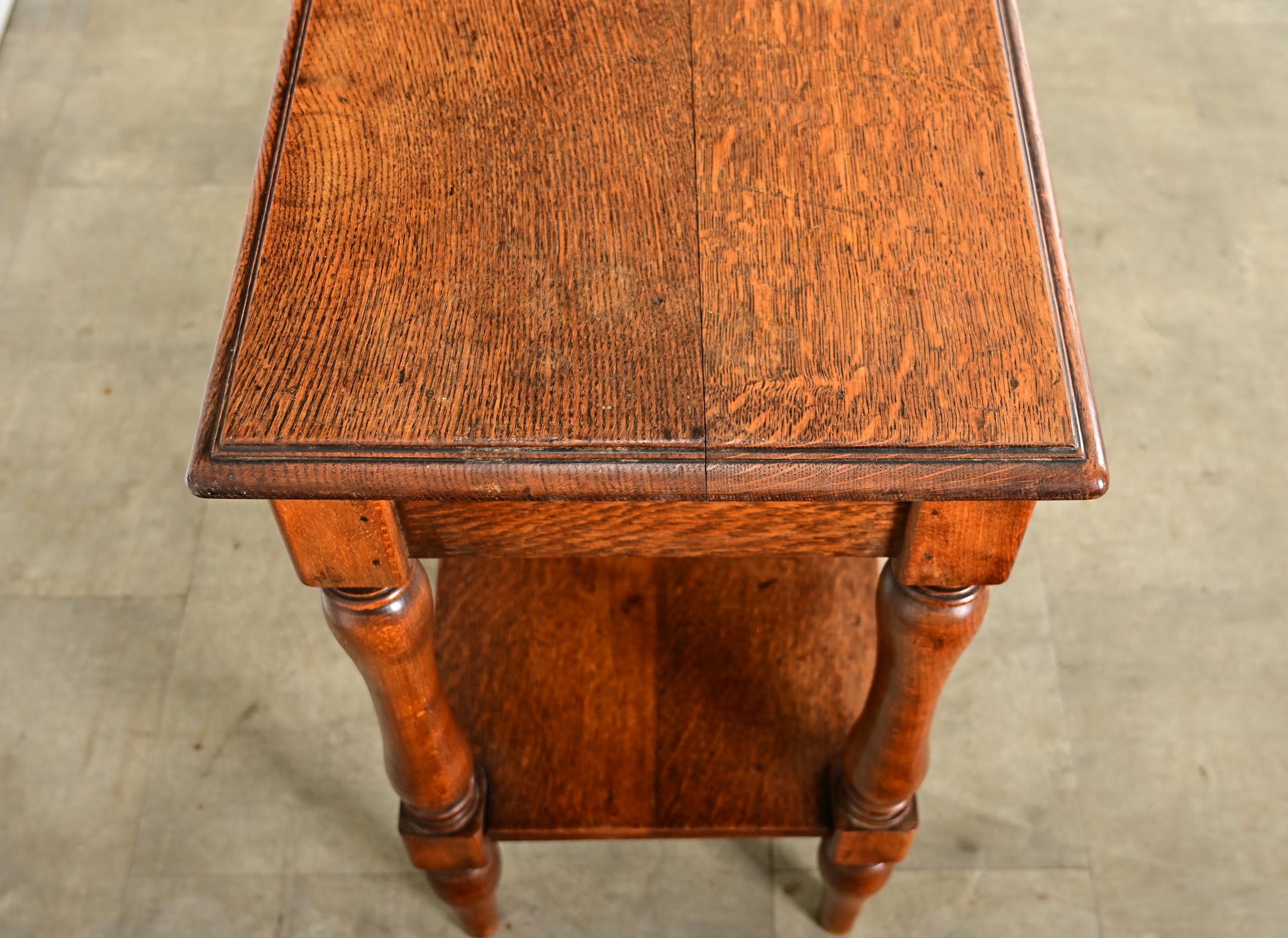 Consola francesa de roble del siglo XIX en venta 2