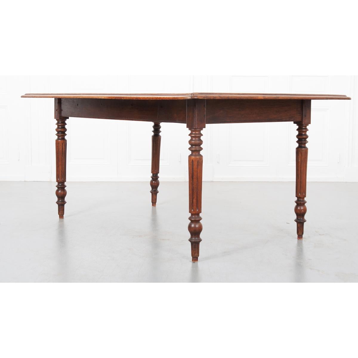 French 19th Century Oak Dining Table 6