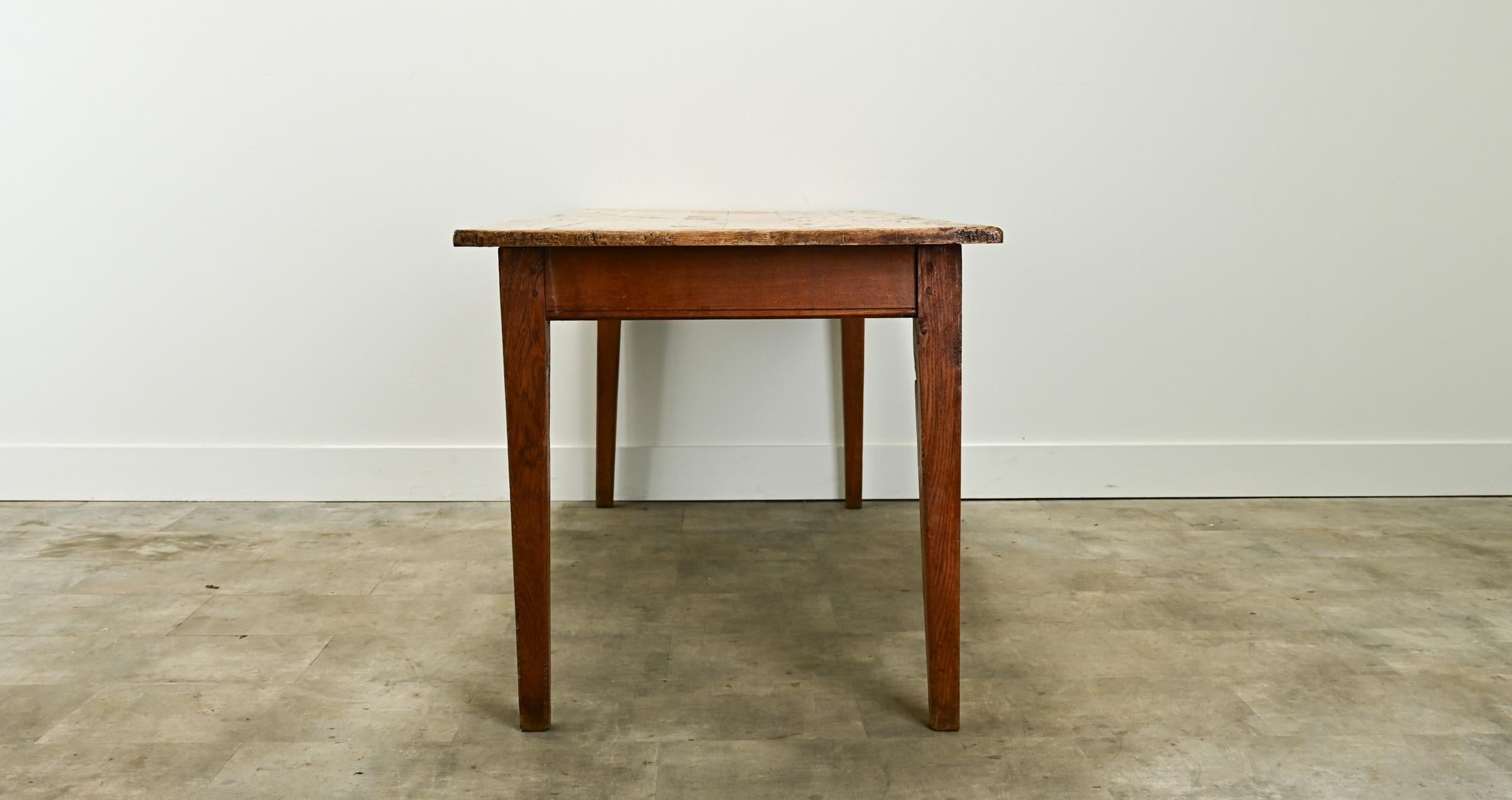 French 19th Century Oak Dining Table 6