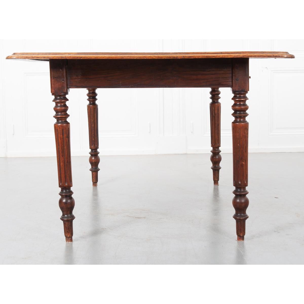 French 19th Century Oak Dining Table 2