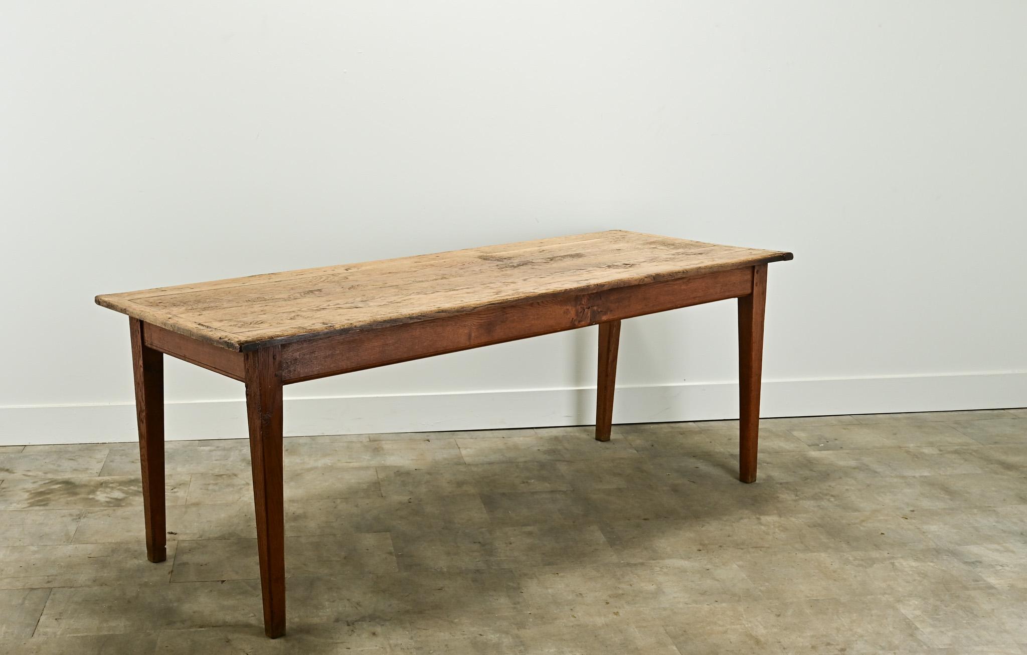 French 19th Century Oak Dining Table 4