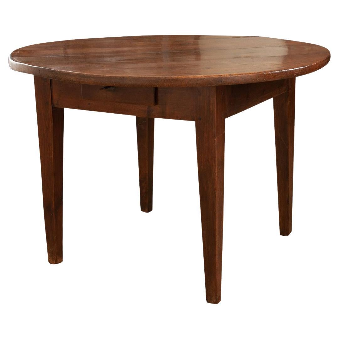 French 19th Century Bleached Oak Dining Table at 1stDibs