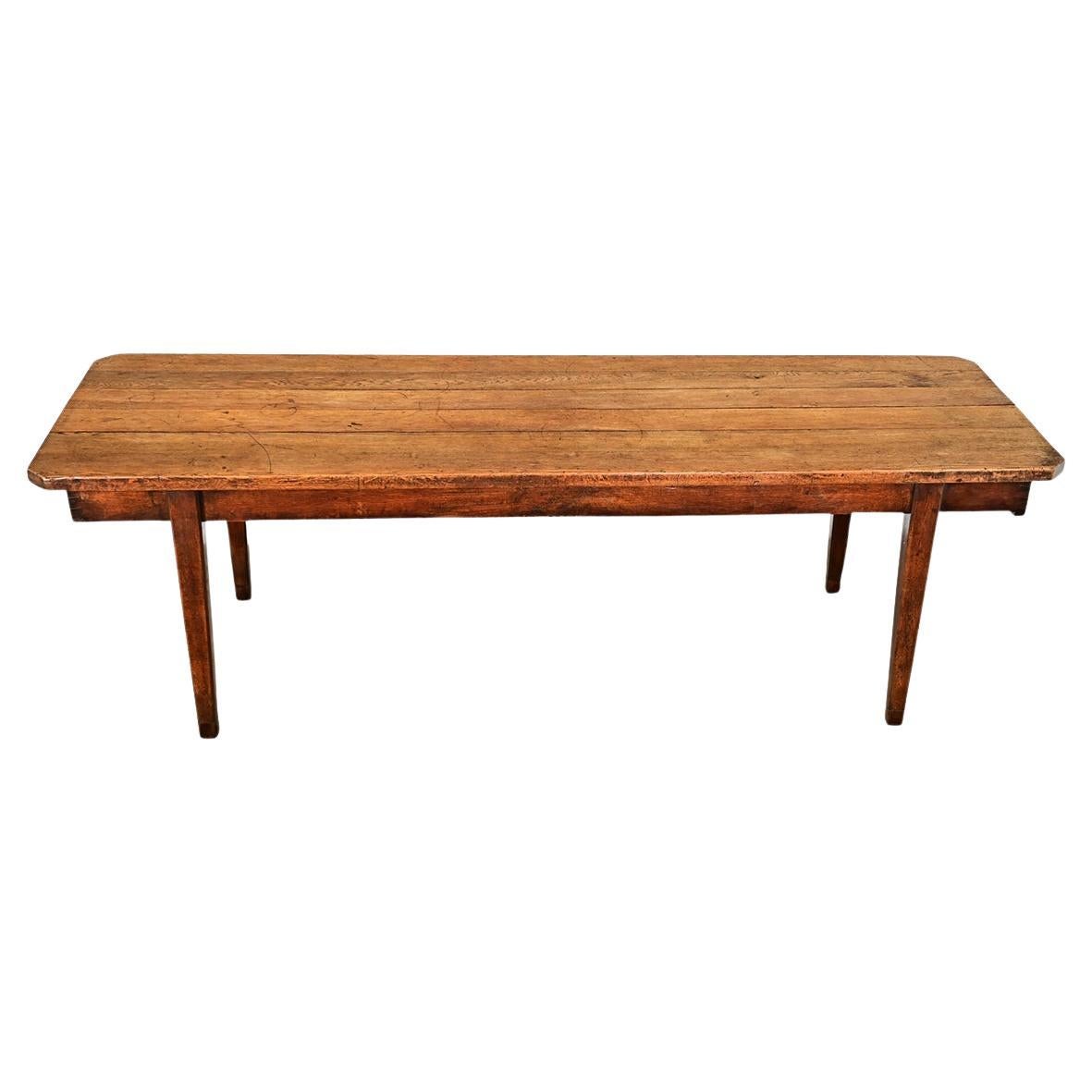 French 19th Century Oak Dining Table