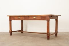 French 19th Century Oak Farm Table
