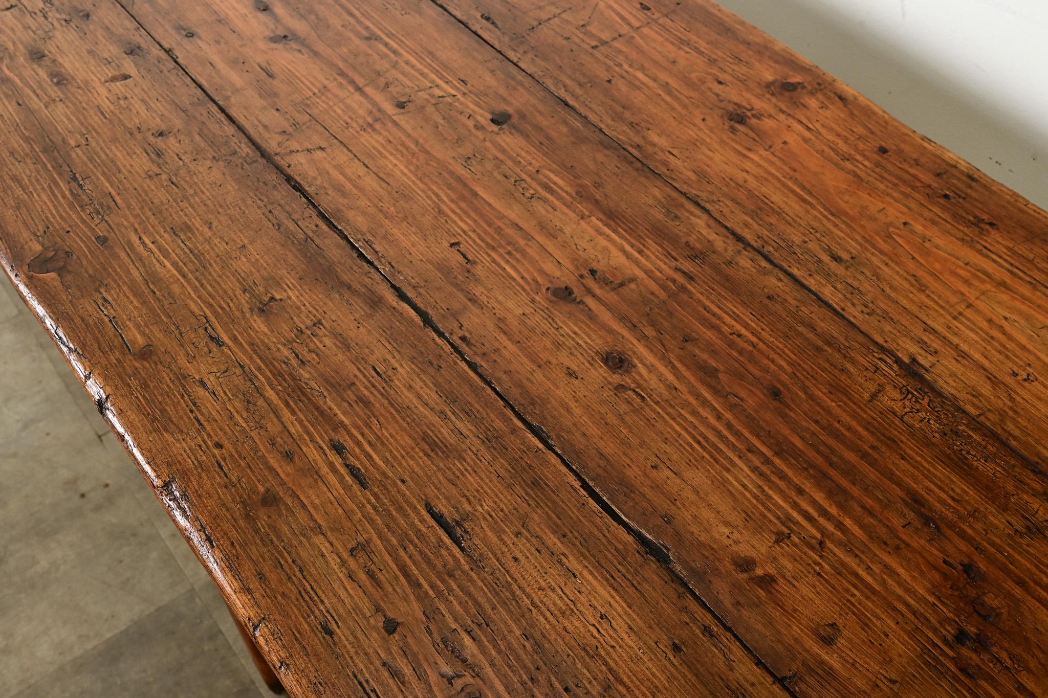 Table de moisson française du 19ème siècle 4