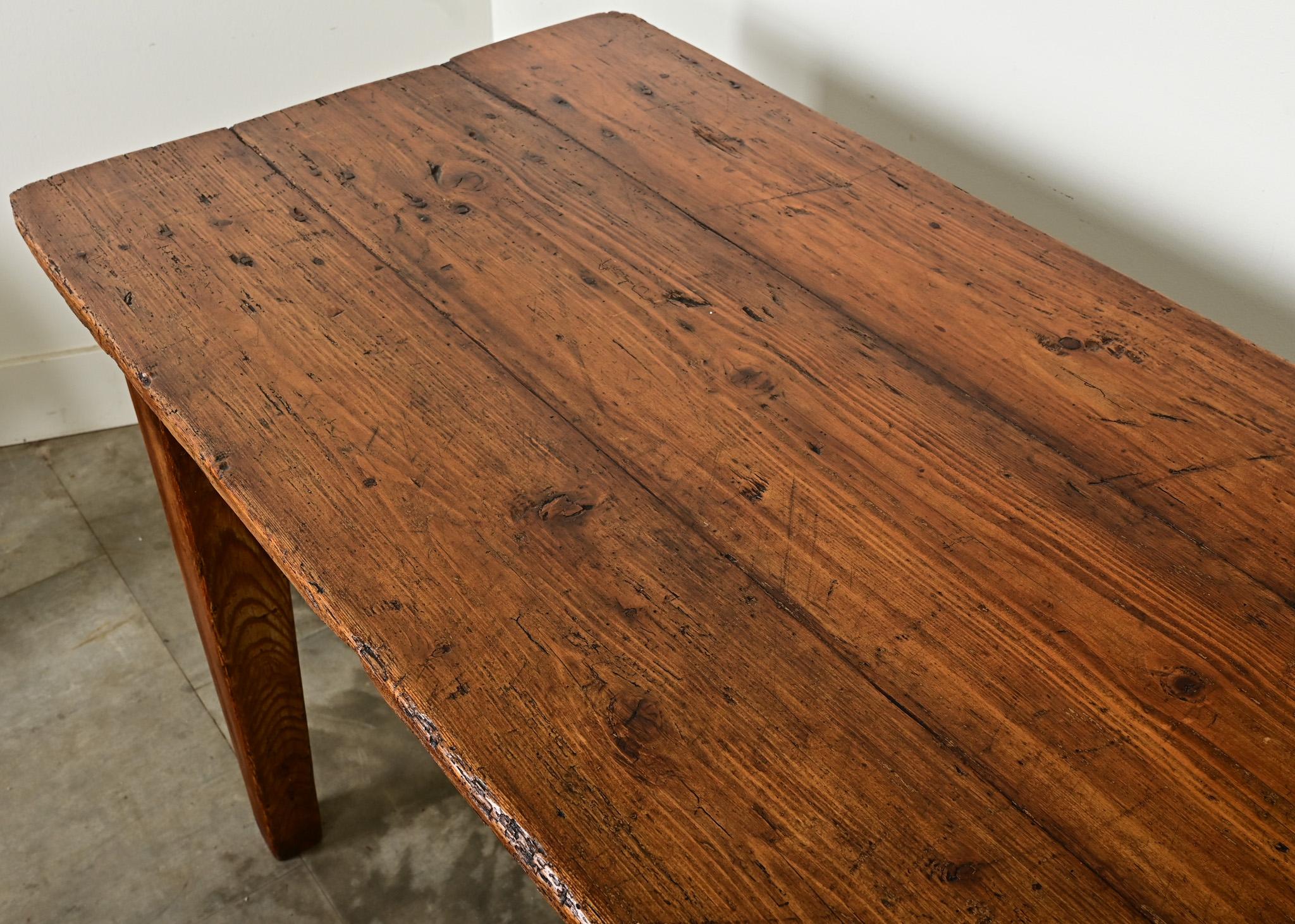 Table de moisson française du 19ème siècle 5