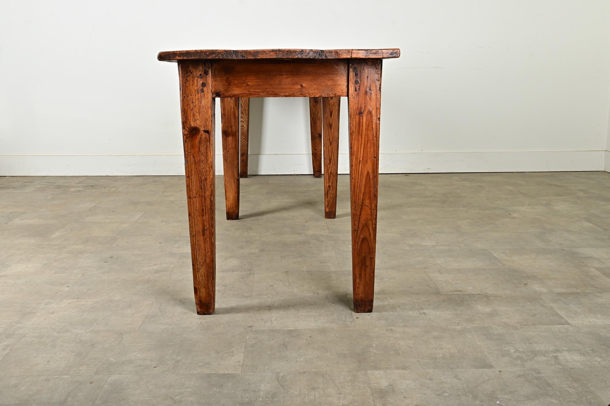 Table de moisson française du 19ème siècle 11