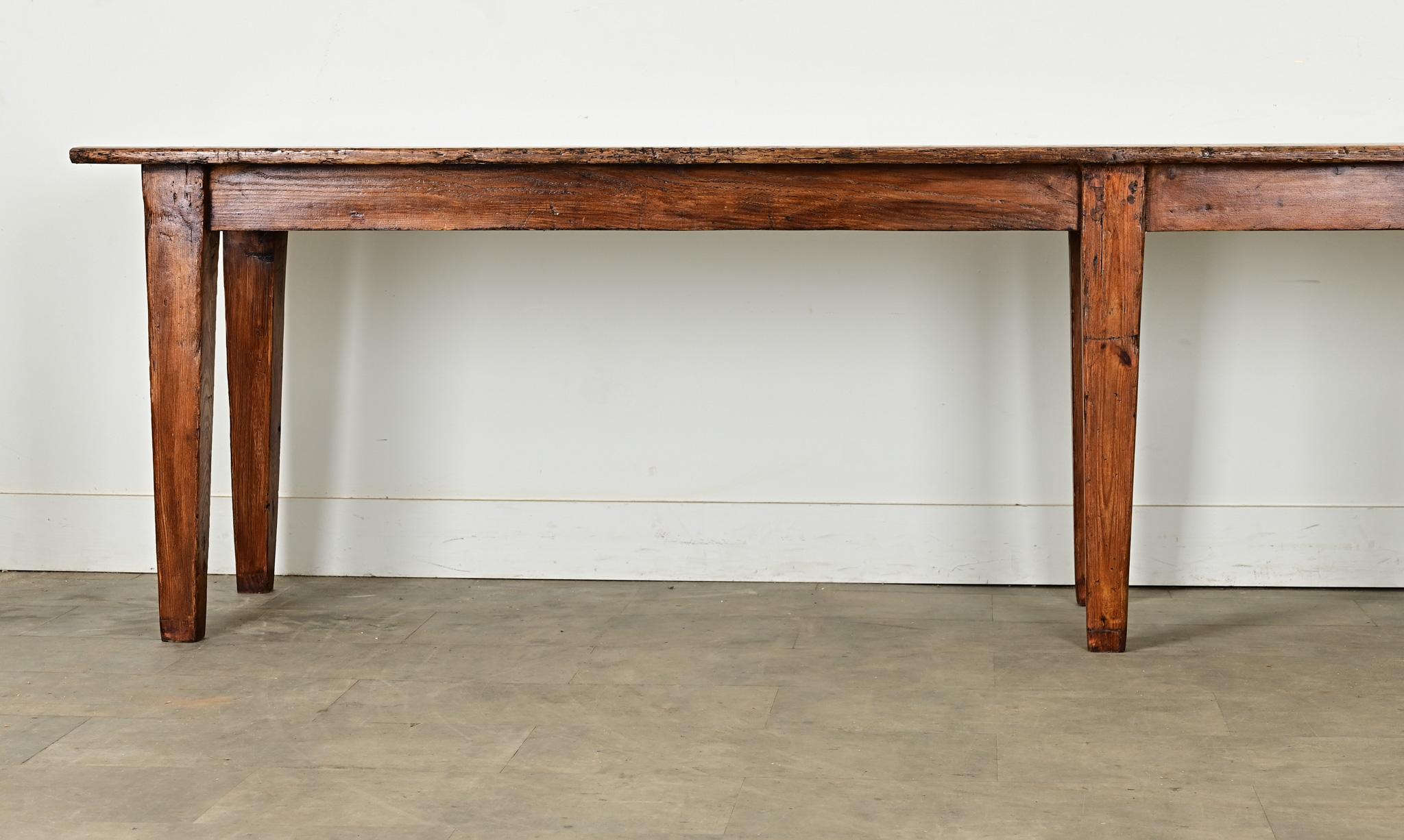 Français Table de moisson française du 19ème siècle