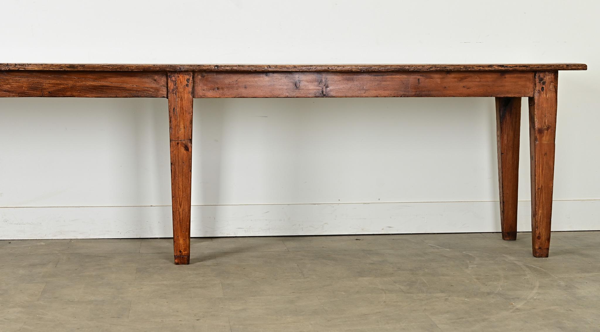 Table de moisson française du 19ème siècle Bon état à Baton Rouge, LA