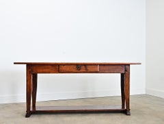 French 19th Century Oak Server-Console Table