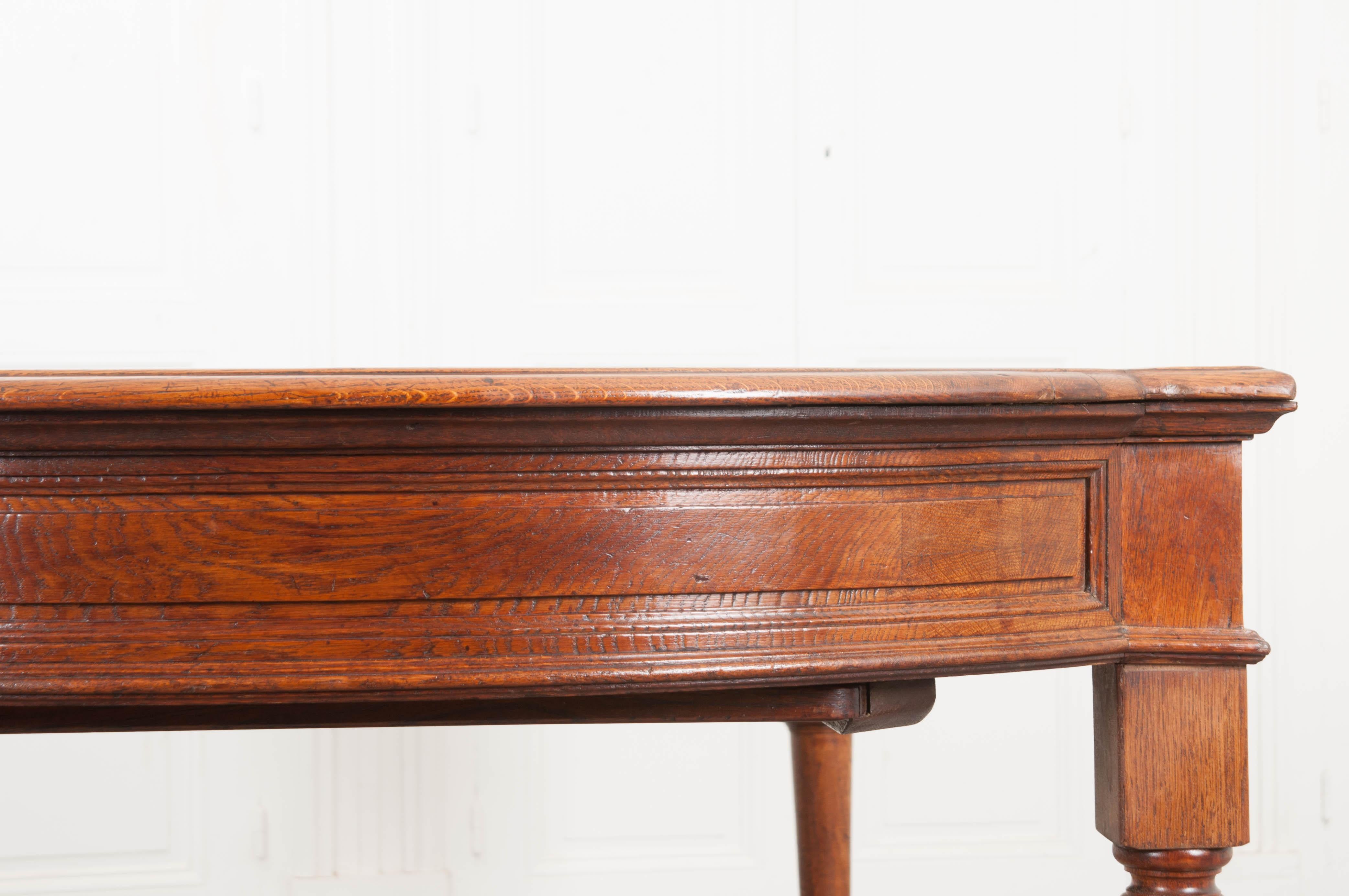 French 19th Century Oak Sewing Table 11