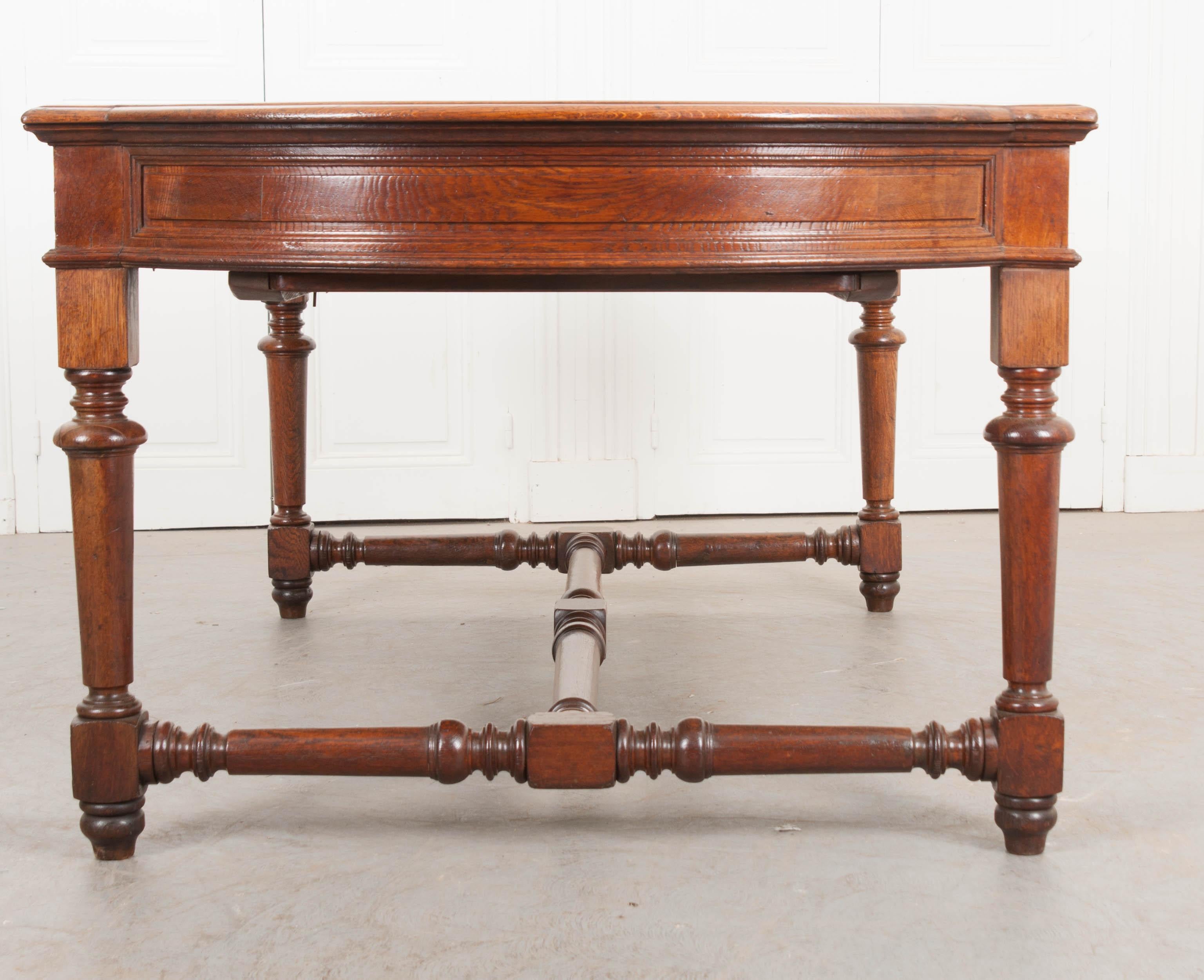 French 19th Century Oak Sewing Table 14