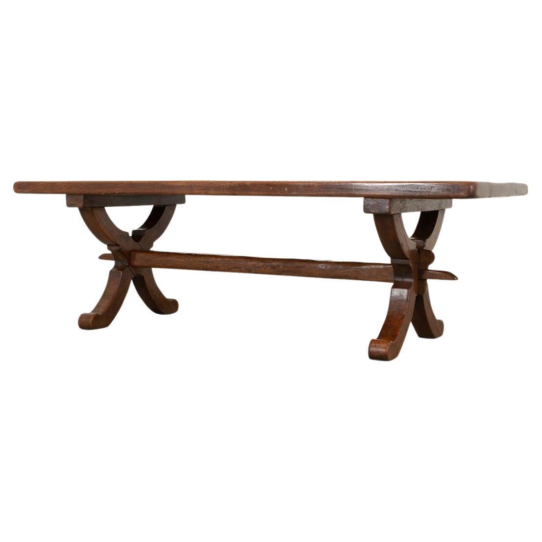 19th Century French Oak Table For Sale at 1stDibs