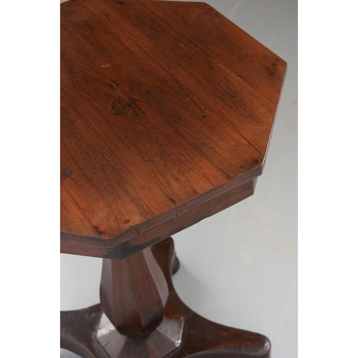 Other French 19th Century Octagonal Rosewood Side Table