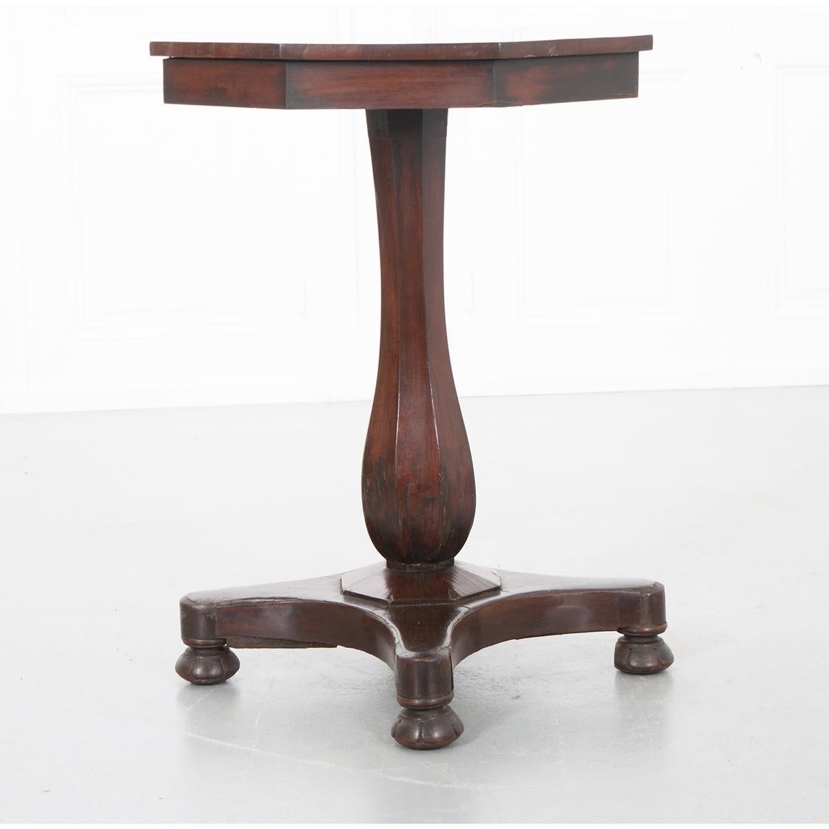 French 19th Century Octagonal Rosewood Side Table 4