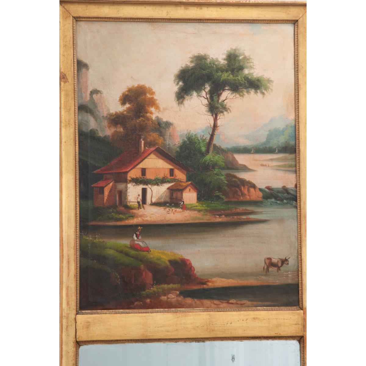 Other French 19th Century Oil Painting Trumeau