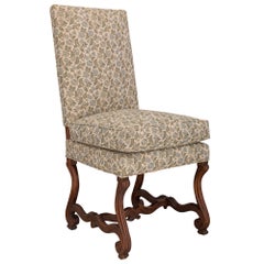 French 19th Century ‘Os De Mouton’ Walnut Chair
