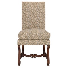 French 19th Century ‘Os De Mouton’ Walnut Chair