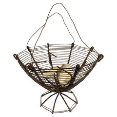 French 19th Century Oyster Basket