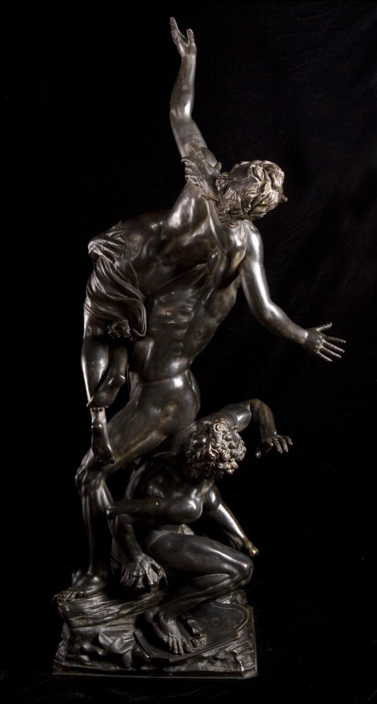 Splendido studio in bronzo del XIX secolo dello scultore e architetto fiammingo Giambologna, 