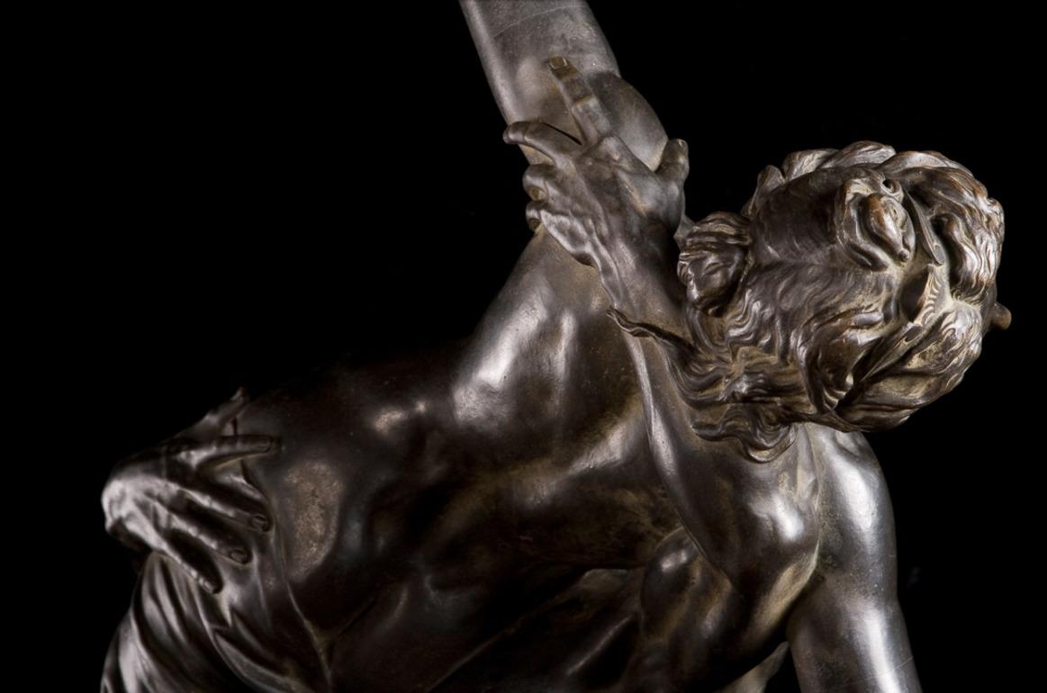 Bronzo francese del XIX secolo di Paillard, 'Rapimento di una donna di Sabin' Firmato in vendita 1