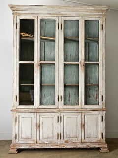 French 19th Century Painted Bibliotheque