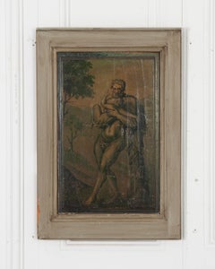 French 19th Century Painted Boiserie Panel