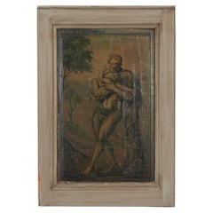 French 19th Century Painted Boiserie Panel