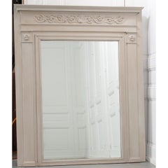 French 19th Century Painted Boiserie Trumeau