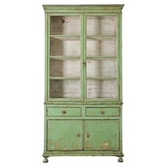 French 19th Century Painted Buffet A Deux Corps