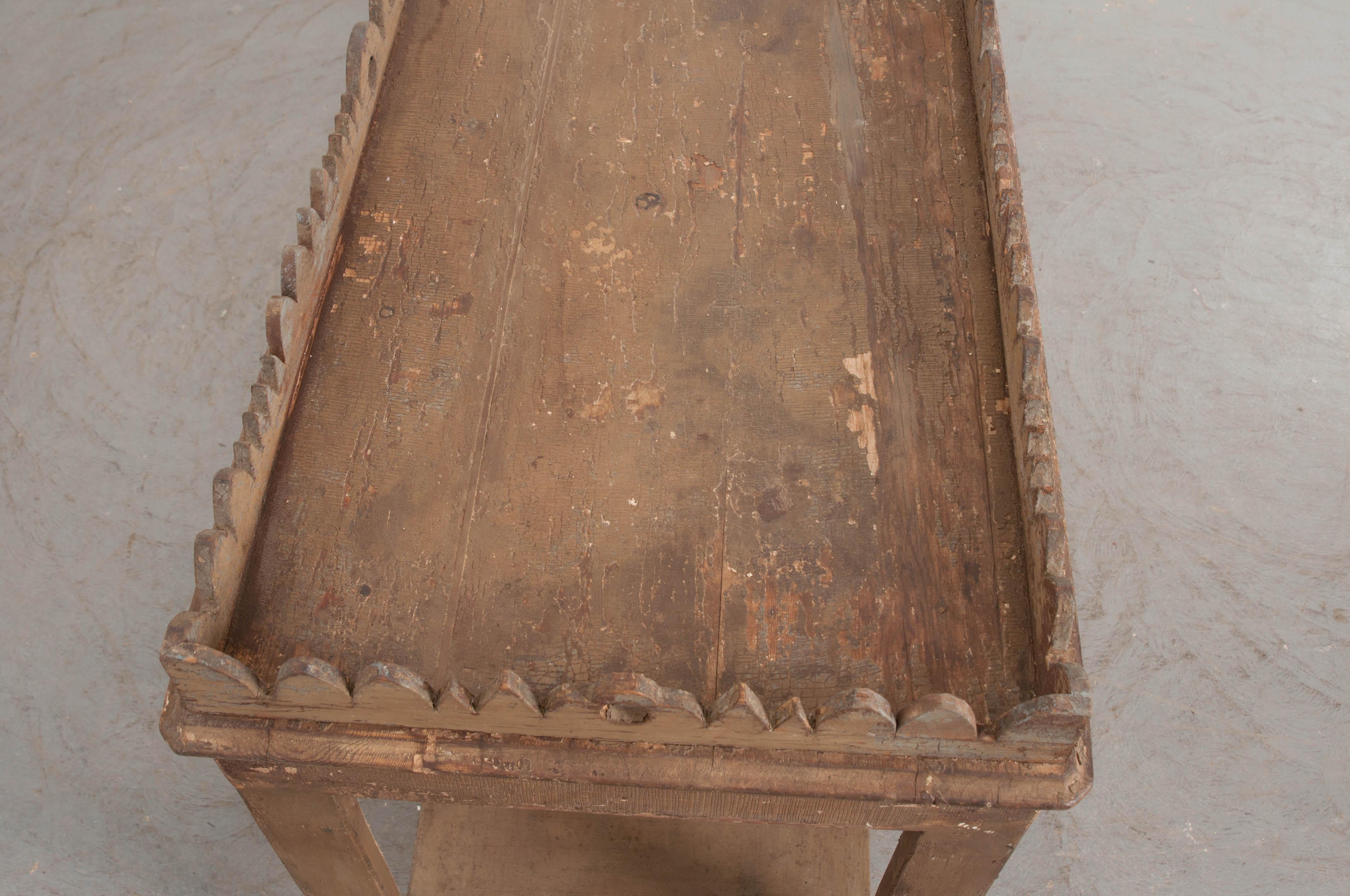 French 19th Century Painted Console 2