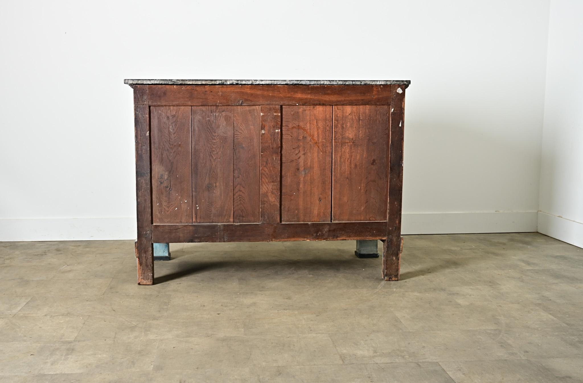 French 19th Century Painted Empire Commode en venta 2
