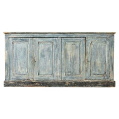 Antique French 19th Century Painted Enfilade