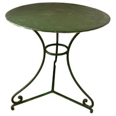 French 19th Century Painted Garden Table