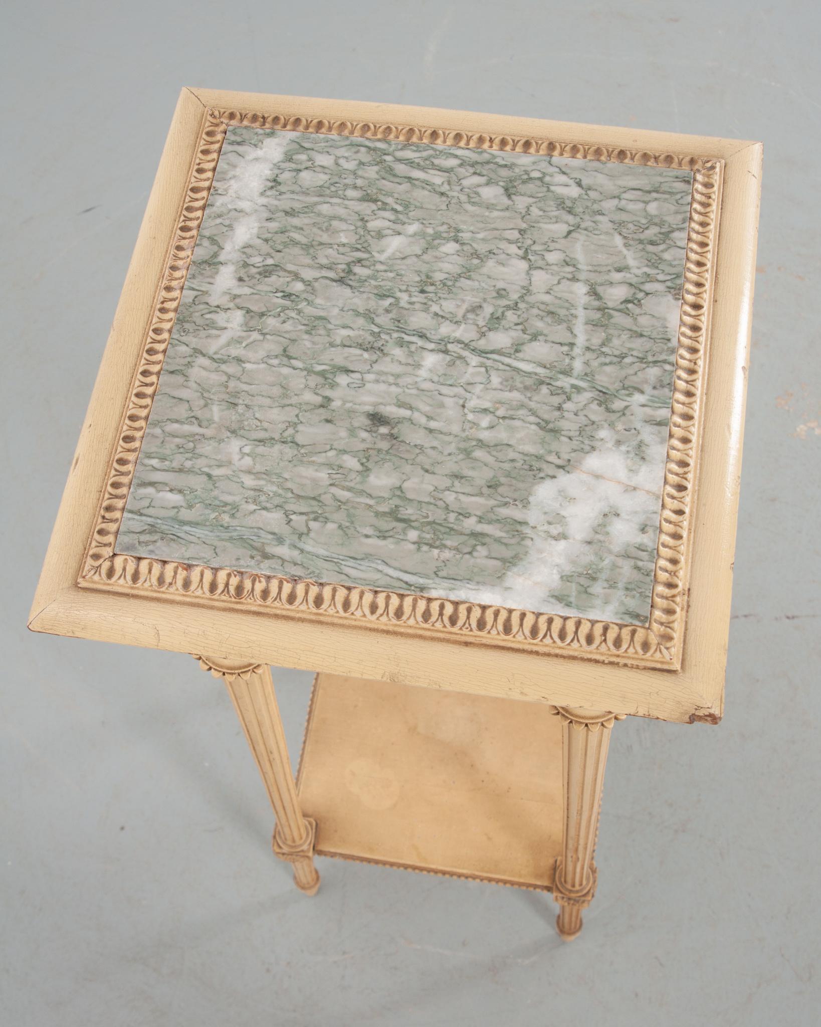 Bemalter Sockeltisch aus dem 19. Jahrhundert im Angebot 1