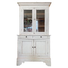 French 19th Century Painted Deux Corp