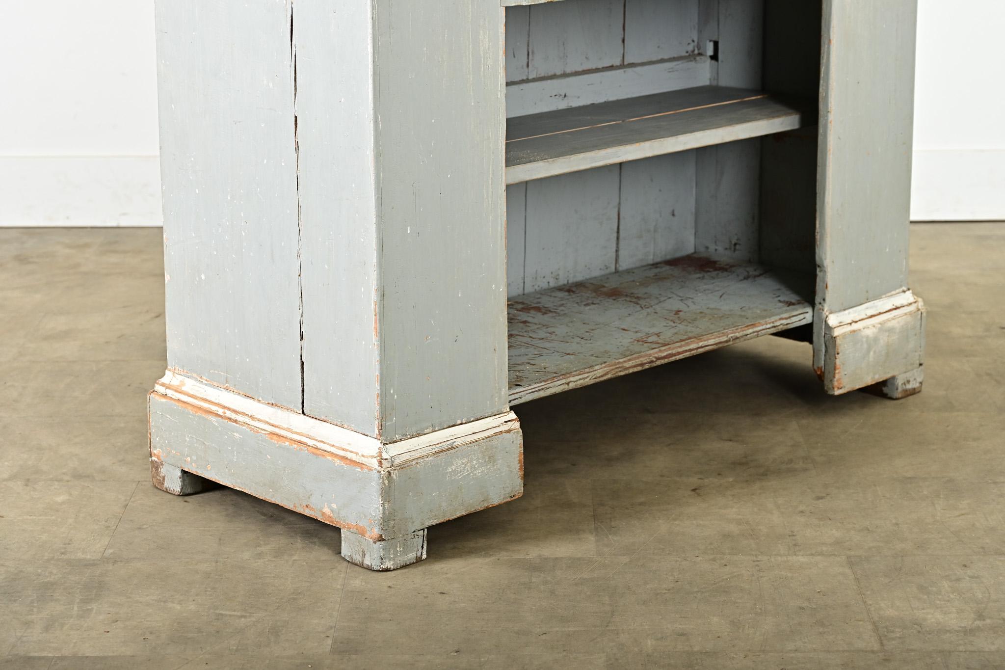 Banco da negozio dipinto francese del XIX secolo in vendita 5