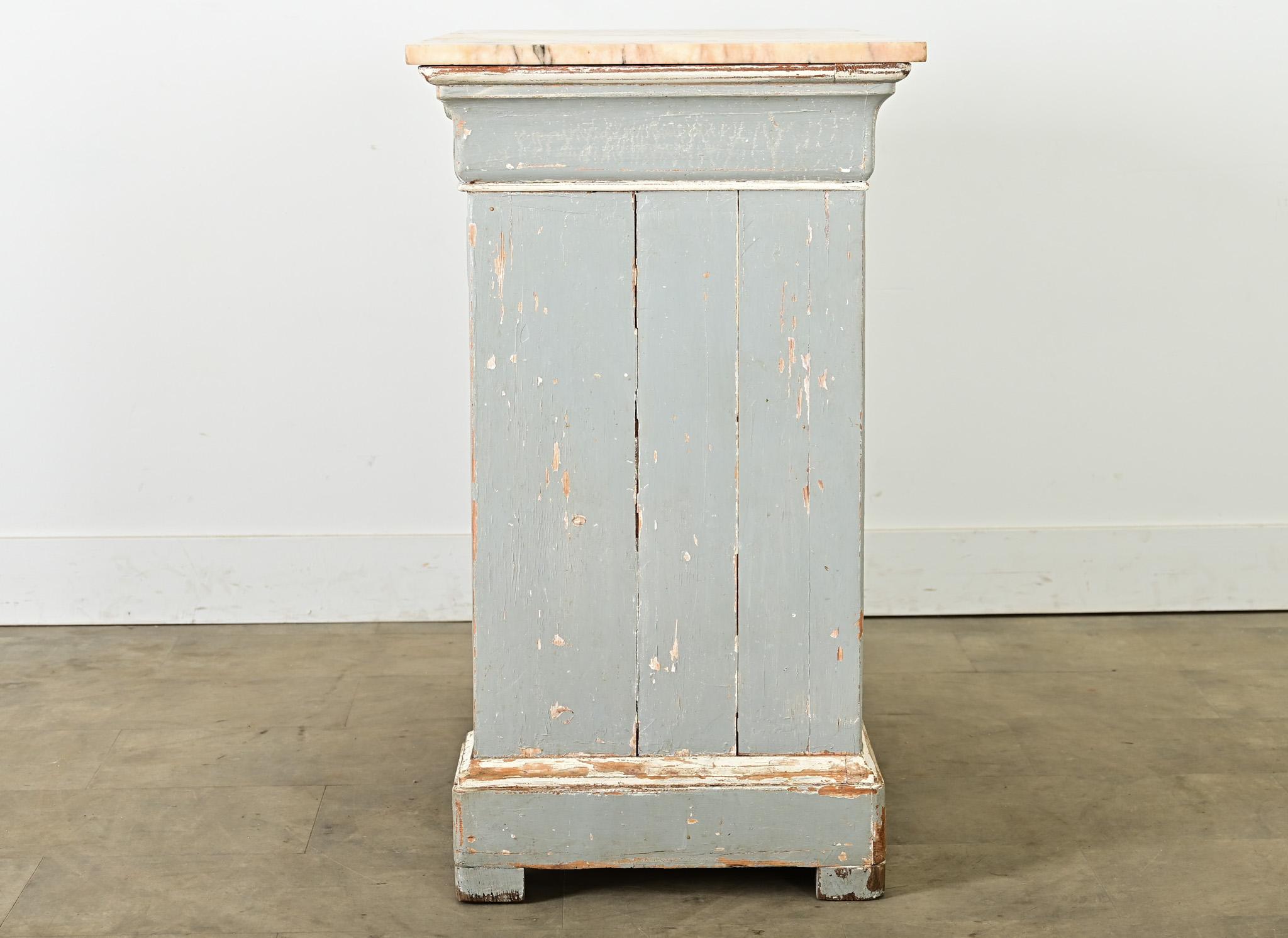 Banco da negozio dipinto francese del XIX secolo in vendita 7