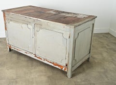French 19th Century Painted Shop Counter