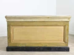 French 19th Century Painted Shop Counter