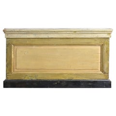 French 19th Century Painted Shop Counter